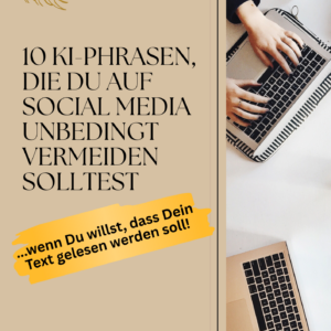 10 Phrasen, die Du auf Social Media UNBEDINGT vermeiden solltest - kostenloses Worksheet